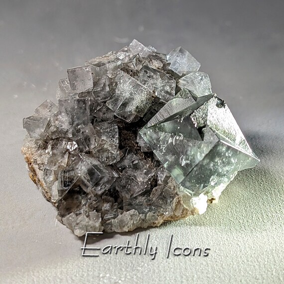 Green and Purple Fluorite from the Purple Rain Pocket, Lady Annabella Mine; Raw Fluorite; Lady Annabella Purple Fluorite; English Fluorite