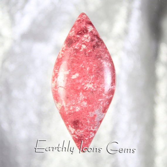 Pink Thulite Designer Cut Cabochon, Designer Cabochons