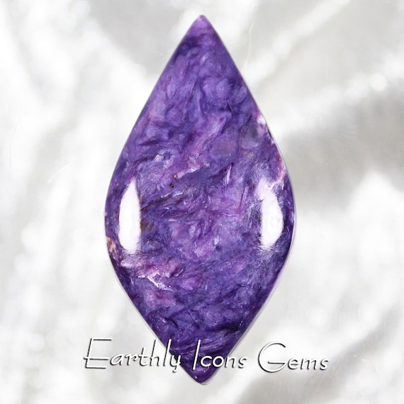 Large Top Grade Charoite Designer Cut Cabochon