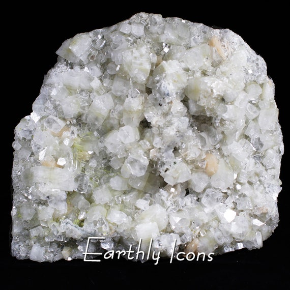 Large (2.9kg) Gemmy Apophyllite, Calcite, Stilbite from India; Apophyllite Cluster; Apophyllite Display Specimen; Decorator Crystal Display