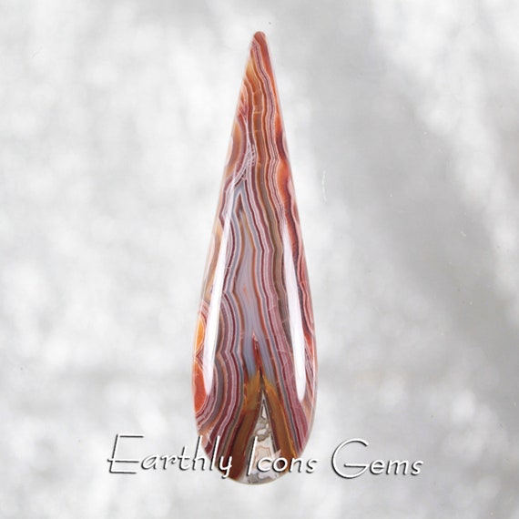 Laguna Lace Agate Designer Cut Cabochon