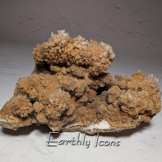 Gypsum Crystal Rosettes Cluster Specimen from China