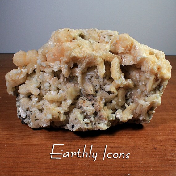 Large (3.45kg) Stilbite, Apophyllite and Heulandite Specimen; Stilbite Crystal Specimen; Zeolite Combo Crystal Specimen; Indian Zeolites
