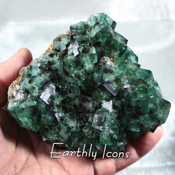 Large Fluorite (689g) from Naughty Gnome Pocket, Diana Maria Mine; Fluorite Crystals; English Fluorite; Diana Maria Fluorite