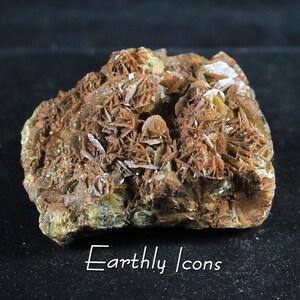 Esemplare di barite con calcopirite; Campione di barite; Cristallo di barite; Barite naturale; Cluster di cristallo cresta di gallo di barite