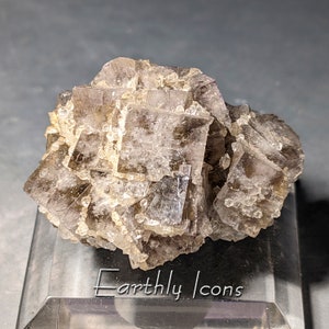 Fluorite and Quartz from The Bull Vein, Lady Annabella Mine, England; English Fluorite; Fluorite Specimen; Raw Fluorite Crystals