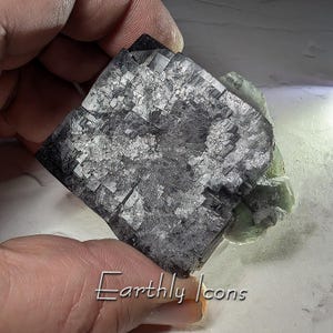 Fluorite from Purple Rain Pocket, Lady Annabella Mine; Raw Fluorite; Purple and Green Fluorite; English Fluorite