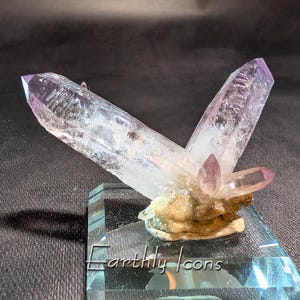 Gemmy Vera Cruz Amethyst Crystal Cluster; Natural Vera Cruz Amethyst Points; Vera Cruz Amethyst Raw Crystals; Lavender Amethyst Crystals