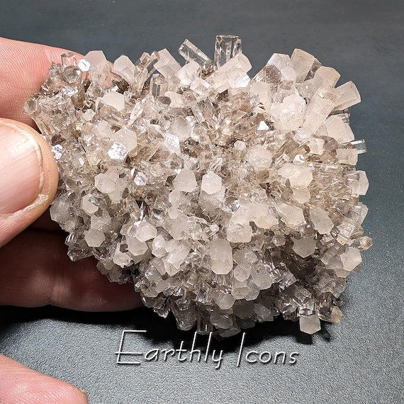 Hexagonal Columnar Calcite Cluster from Fujian Province, China; Fujian Calcite Crystal Cluster