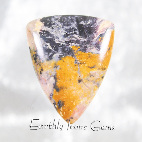 Indian Blanket Jasper Designer Cut Cabochon