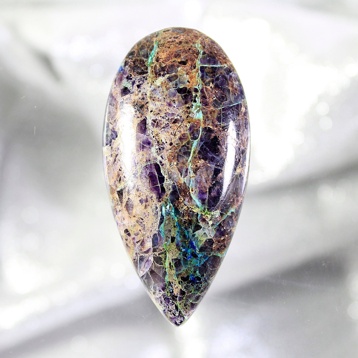 Kaleidoscope Prism Stone Designer Cut Cabochon, Designer Cabochons; a/k