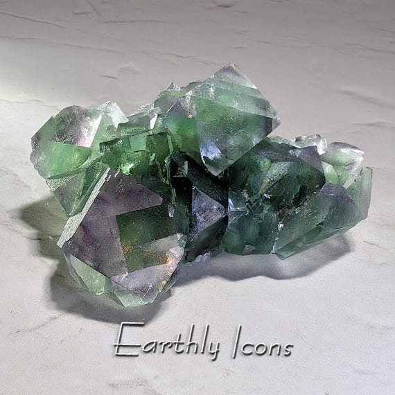 Fluorite from Okorusu Mine "A" Pit; Okorusu Fluorite Crystal Specimen; Multi Color Fluorite Crystal; Raw Fluorite Crystal from Namibia