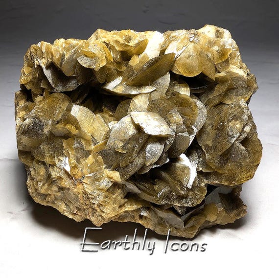 Siderite from Kaiwu Mine, Hezhang County, Bijie, Guizhou, China; Siderite Crystal Cluster; Raw Siderite Mineral Specimen