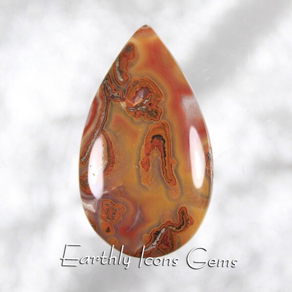 Turkish Ankara Agate Designer Cut Cabochon