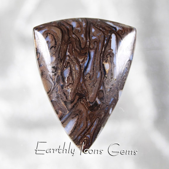 Paleo Osmunda (Petrified Fern) Designer Cut Cabochon, Designer Cabochons