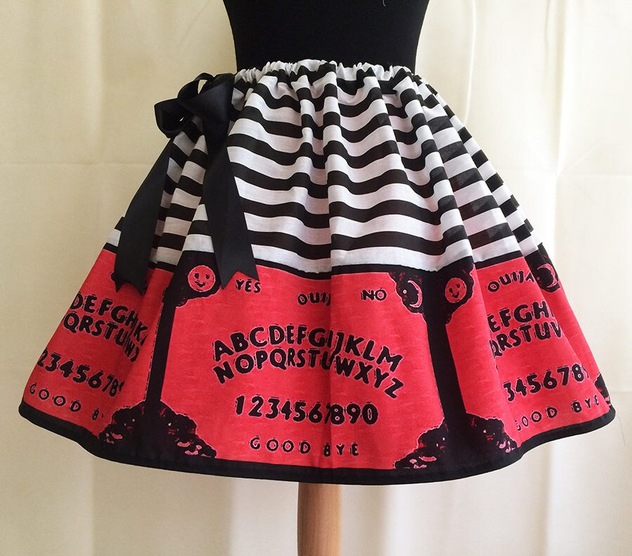 Womens Halloween Costume Ouija Board Costume Skirt ROOBY Etsy