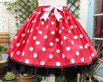 MInnie Mouse Adult Halloween Costume By Rooby Lane