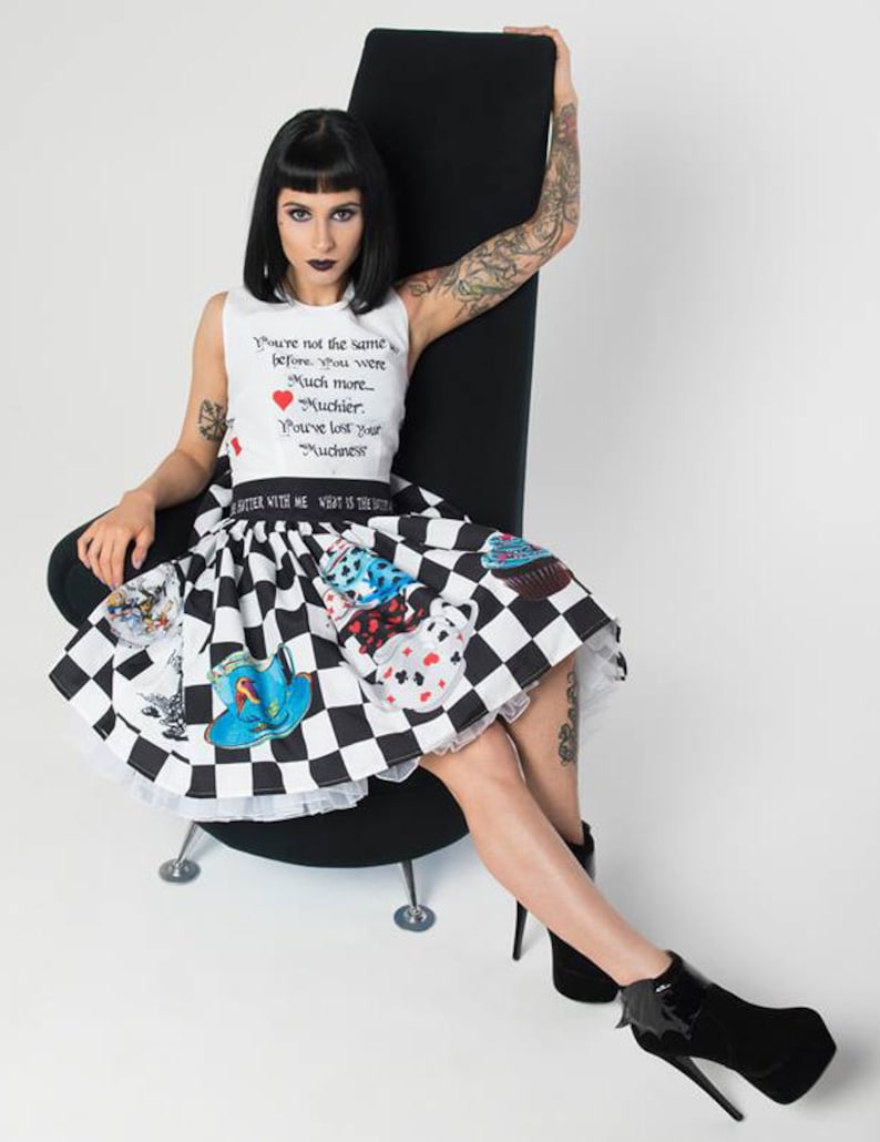 Mad Hatter Prom Dress