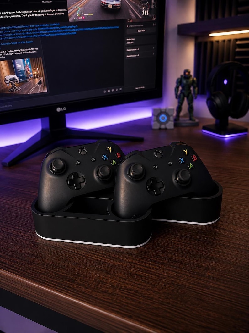 Modular Controller Stand | Universal Gaming Controller Holder | Wall Mountable | Xbox Switch image 4