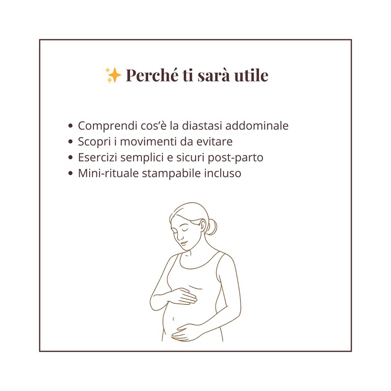 Diastasis Recti Mini PDF Guide for Moms Safe Postpartum Exercises