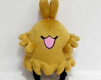 Hollow Knight Silksong Flea Plush – Fanmade Inspired Handmade Bug Plushie Made to Order