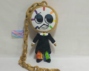 Dyle Plüschtier Inspiriert von Dandy’s World – Handgemachtes Charakter Kuscheltier – Gamer Fan Art