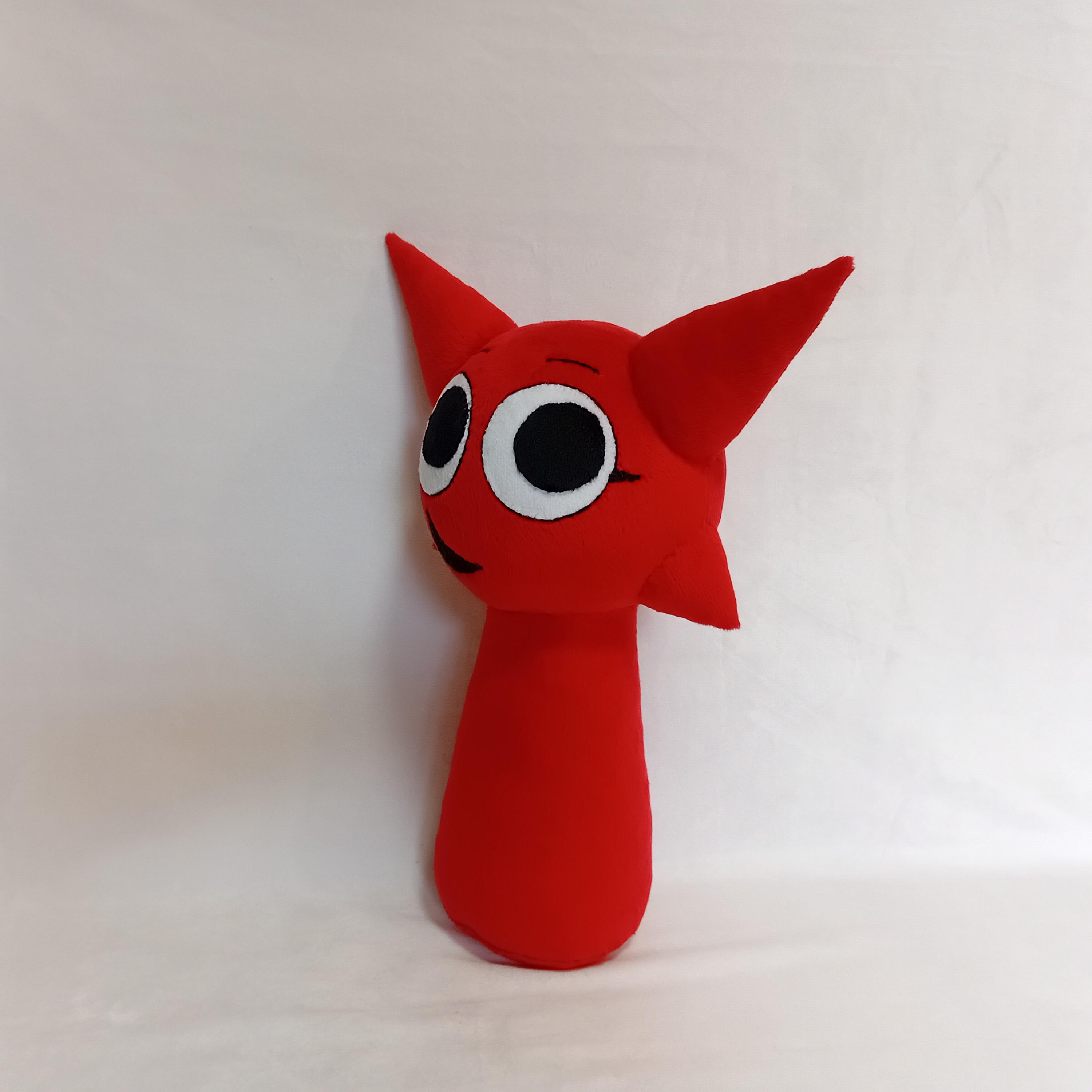 Custom Plush Toy From Drawing – Handmade Sprunki Stuffed Animal