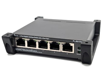 Desk Mount for TP-Link TL-SG105 TL-SG1005 ES205GP OC200 Server Home Lab Desk Wall Mount Wall Mount