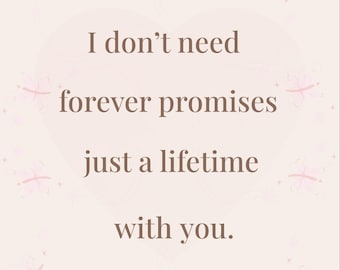 Romantic Love Quote Art Print, Minimalist Bedroom Decor (Digital Download A4/8x10/11x14in)