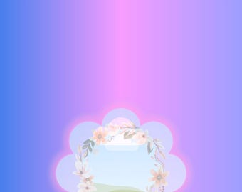 Be Kind Always Print, Pastel Floral Motivational Decor (Digital Print)