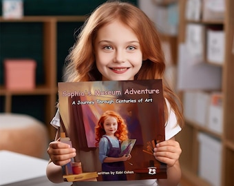 Cuento infantil personalizado: Aventuras de niñas con arte personalizado