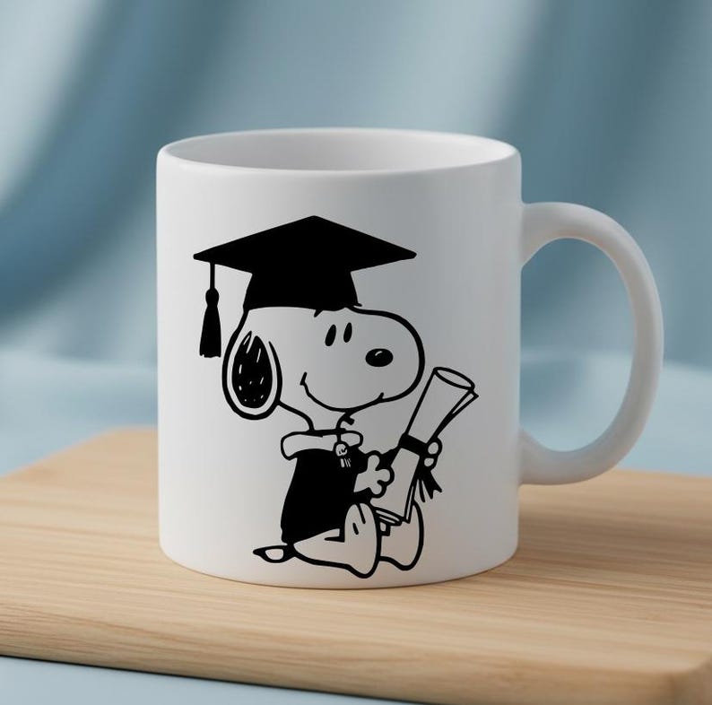 30+ Snoopy Graduation SVG PNG Bundle, Class of 2026 SVG, Graduation Dog ...