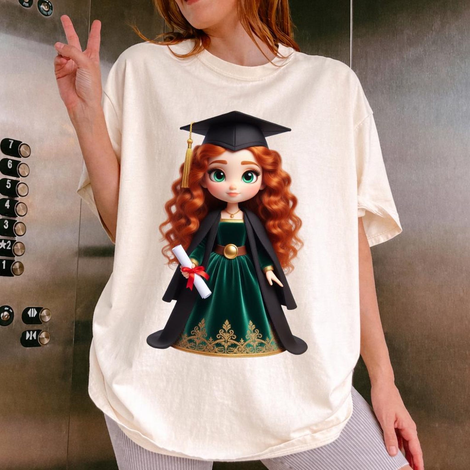 Phd Princess 30+ Cartoon Princess Graduation 2025 Png Bundle, Cartoon Character Grad ...