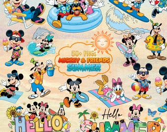 50+ Mickey Summer png Shirt, minnie Summer, Shirt, Mickey Summer png, Mickey Mouse Beach Boys png, Mickey Surfing png, Beach Party png