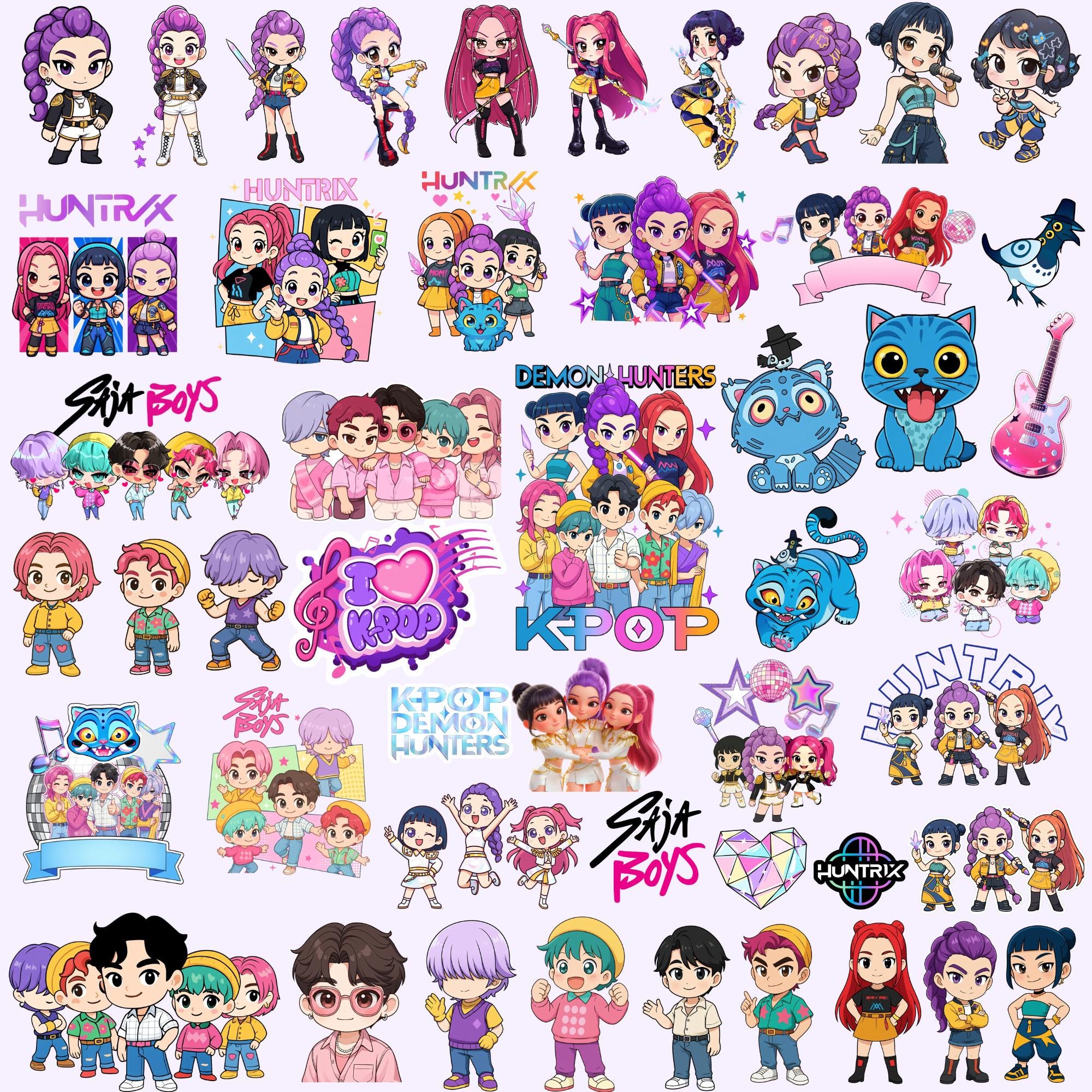 K Pop Rumi Svg - Etsy