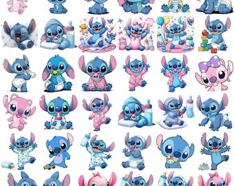 Stitch Baby Design Stitch High High Resolution png,Baby Stitch Clipart,angle and stitch baby png,baby shower png,stitch svg,stitch baby