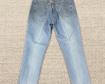 Vintage Gap 1969 Original Fit Jeans Ankle Light Wash 100% Cotton Y2K