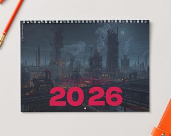 RO Calendar de Perete 2026: Inovație și Organizare - Compact, Personalizabil pentru Afacerea Ta!