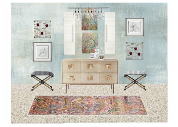 Online Interior Design Pick 2 Rooms And Get 10 Off Living Etsy