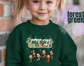 Disney Christmas Toddler Tee, Mickey’s Merry Christmas Party Shirt, Mickey & Friends Christmas Sweatshirt, Disneyland Xmas Family SweatShirt