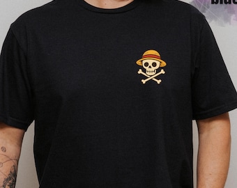 Pirate Skull Graphic Tee, Vintage Rebel T-Shirt