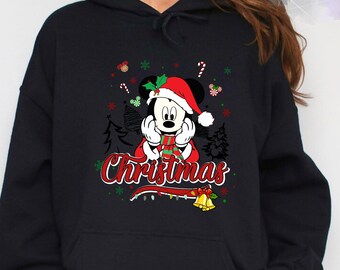 Disney Christmas Hoodie, Mickey’s Very Merry Christmas Party Hoodie, Mickey & Friends Christmas Sweatshirt, Disneyland Xmas Family  Shirt