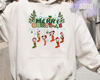 Disney Christmas Hoodie, Mickey’s Very Merry Christmas Party Hoodie, Mickey & Friends Christmas Sweatshirt, Disneyland Xmas Family  Shirt
