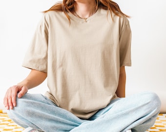 Gildan Heavy Blend uniseks T-shirt: 100% katoenen basis-T-shirt