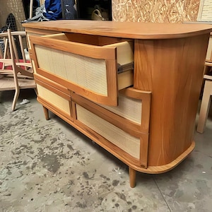 Handmade Walnut Console Table with Drawers – Solid Wood Entryway Table