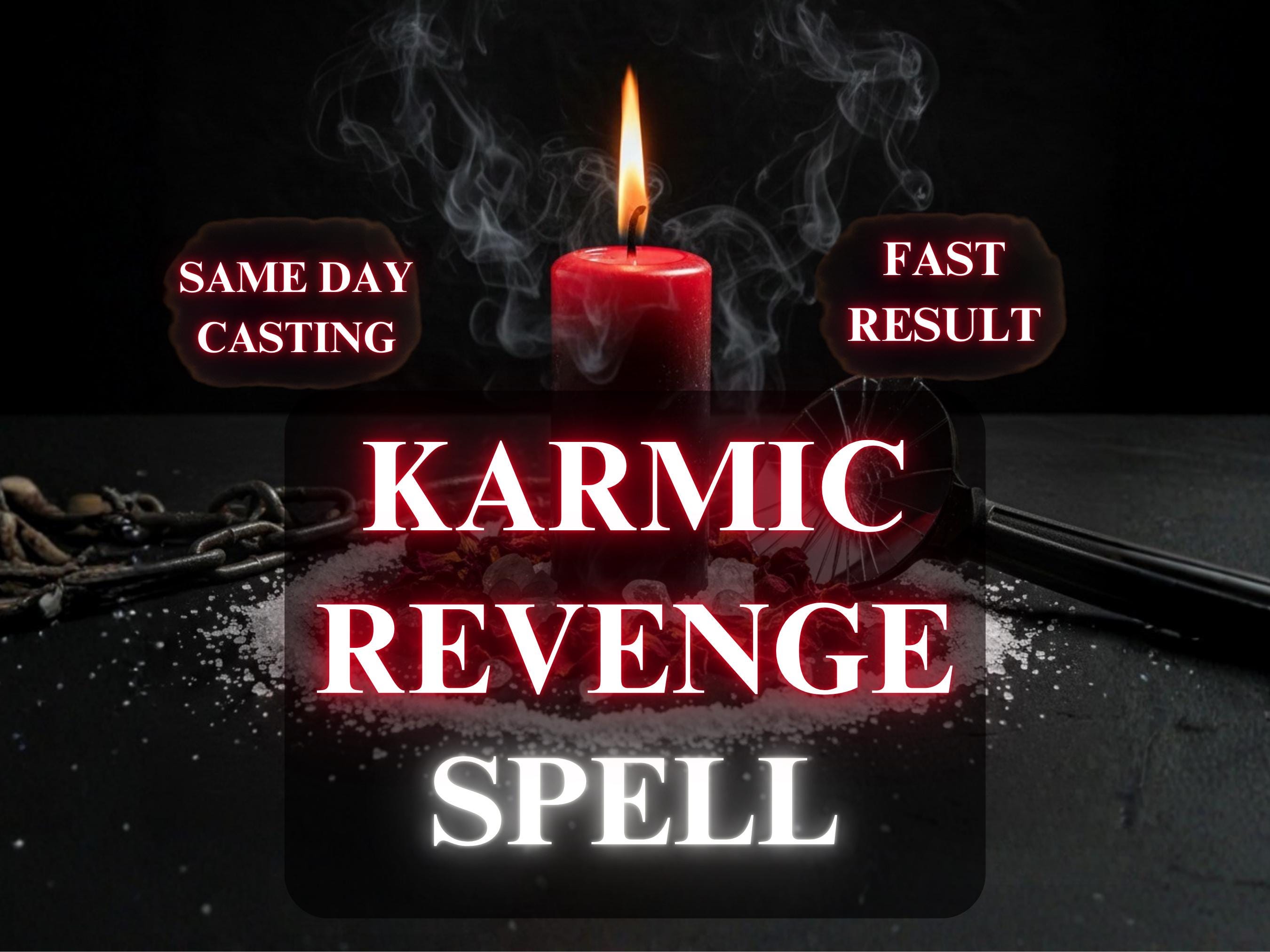 Revenge Ritual Karmic Revenge Spell, Karma Strike Ritual, Return to Sender Magic ...