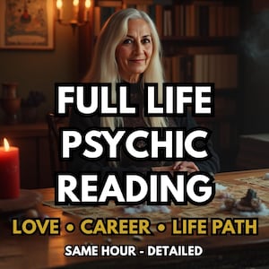 Livstidsprofetia psykisk läsning, Hela livet psykisk insikt, Kärleksläsning, Allmän läsning, Framtida psykiska råd, Medium läsning