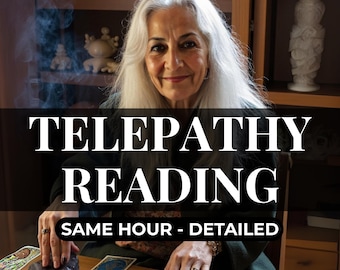 Paranormale telepathie lezen, exacte gedachten en gevoelens, liefdeslezing op hetzelfde uur, nauwkeurige gedachten lezen, paranormaal lezen zonder gereedschap
