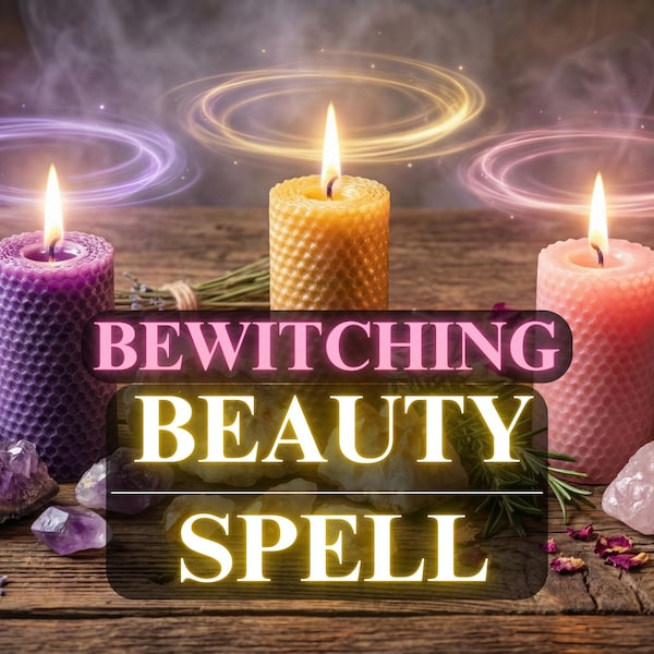 Bewitching Beauty Spell, Attraction Beauty Ritual, Magnetic Aura, Glow Up, Glamour Magick, Etsy Witch
