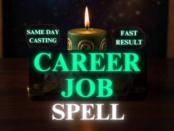 Career Success Ritual, Dream Job Spell, Promotion Energy, Money Attraction